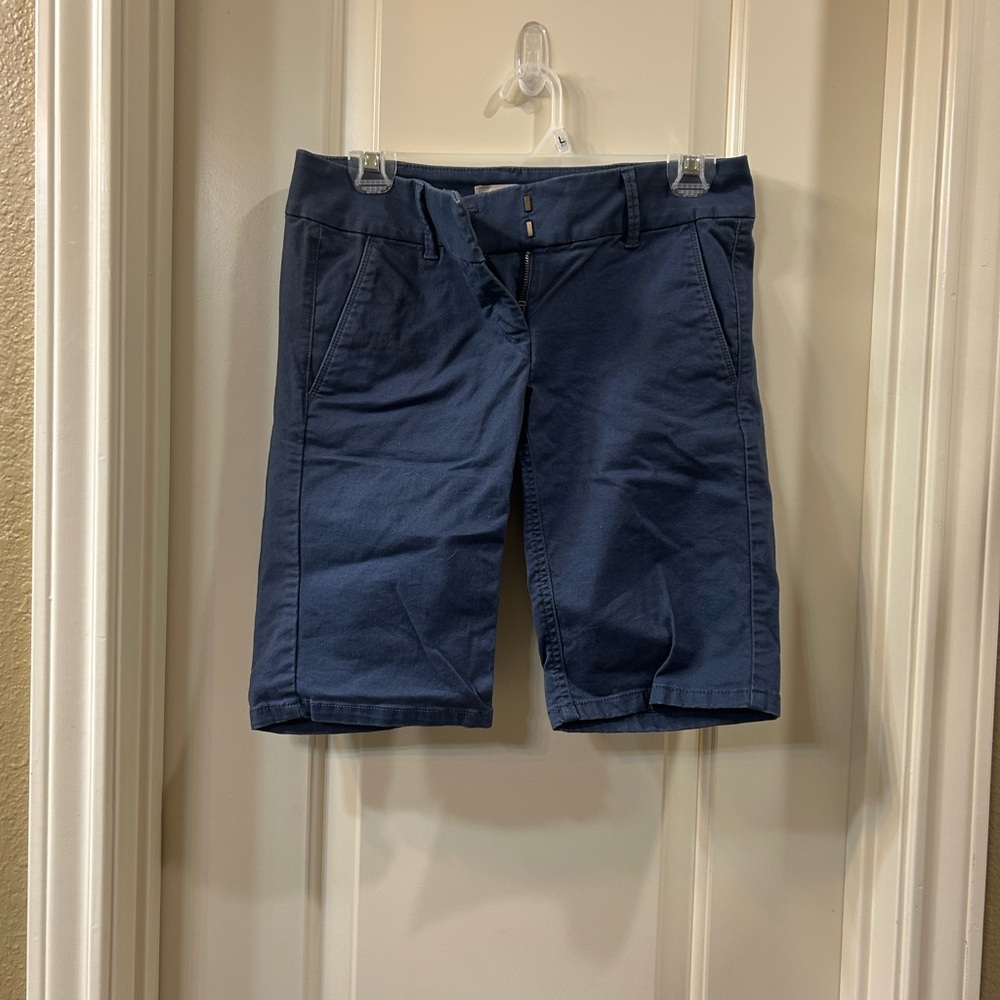 Loft Skinny Bermuda Shorts 0P
